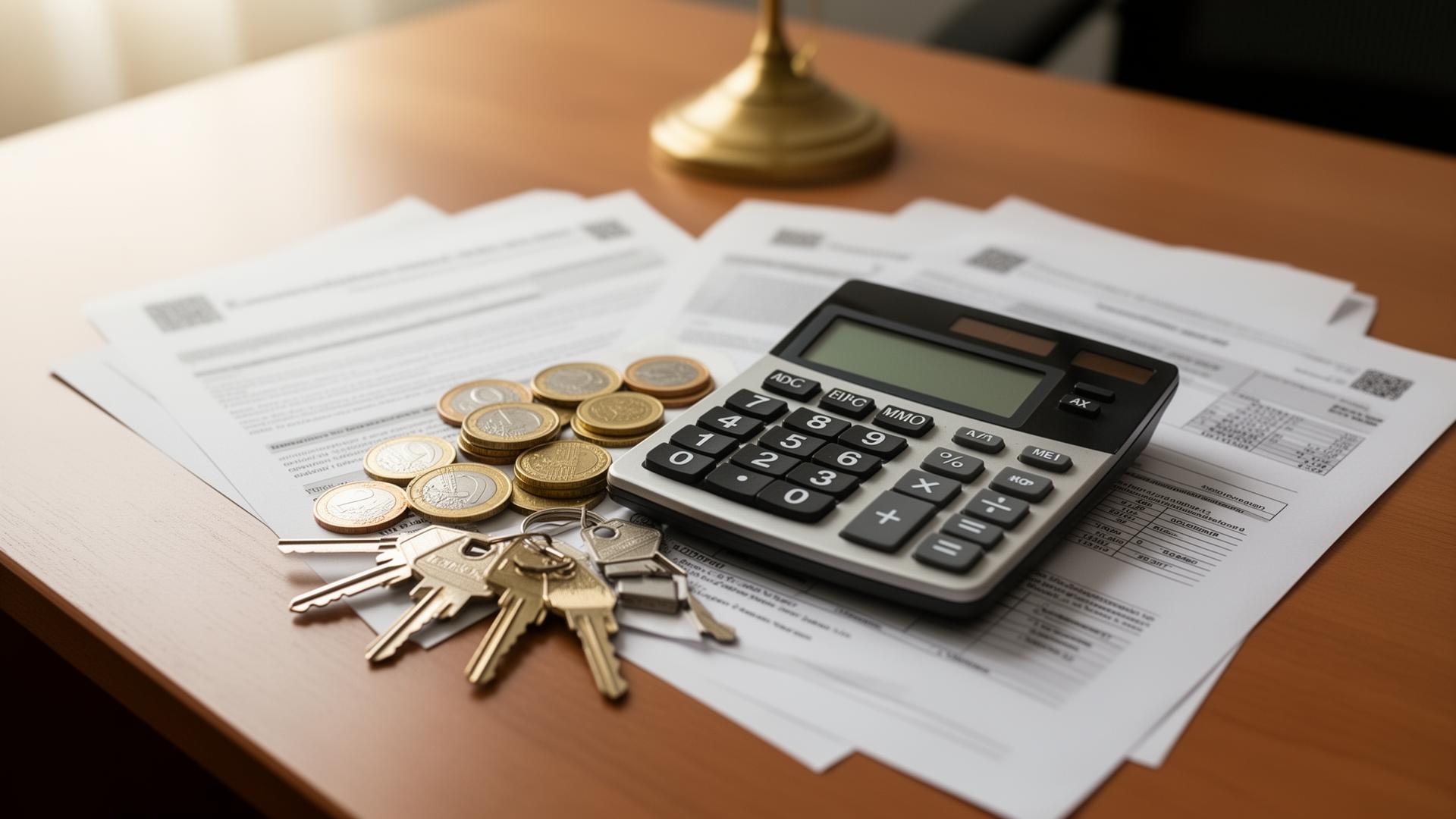 Calculatrice et frais d'achat immobilier